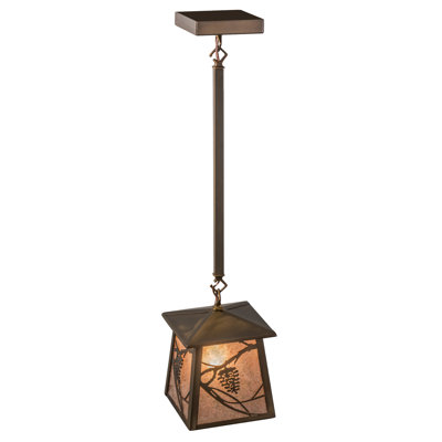 Luminaire suspendu géométrique 1 lumières lanterne Whispering