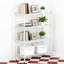 Étagère en métal à 4 niveaux pour le salon, la buanderie et les petits espaces, étagère de rangement robuste à conception compacte, plusieurs pièces idéales, style américain