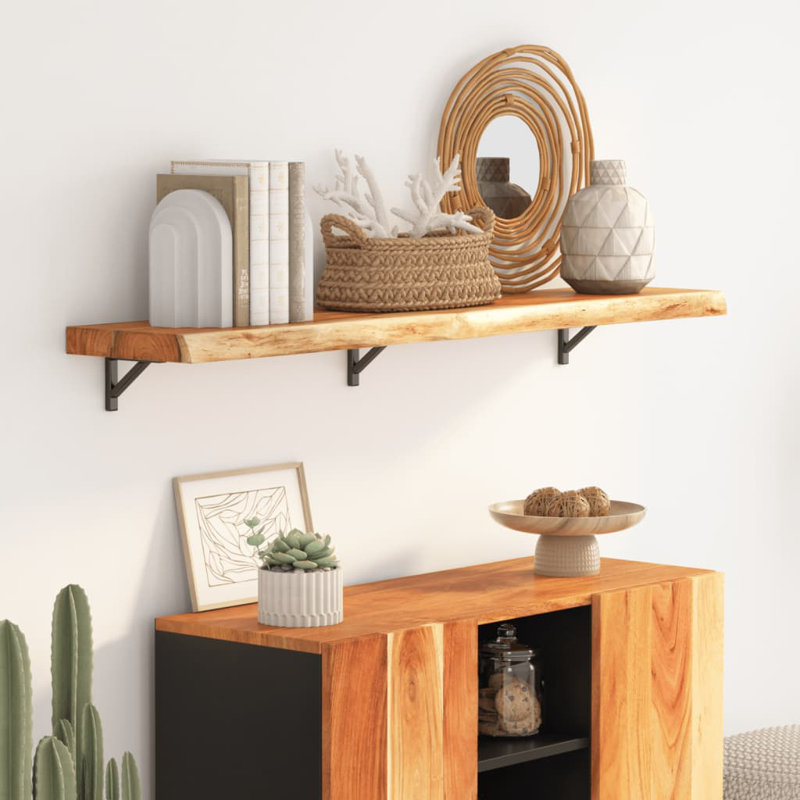 Shammi Floating Shelf, 2.5cm H x 110cm W x 20cm D