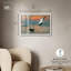 Crane Sunset Shadowbox Print Modern Pet Art par Art Remedy-115130357-115130358