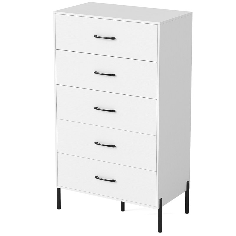 71 cm W Chest of 5 Drawers