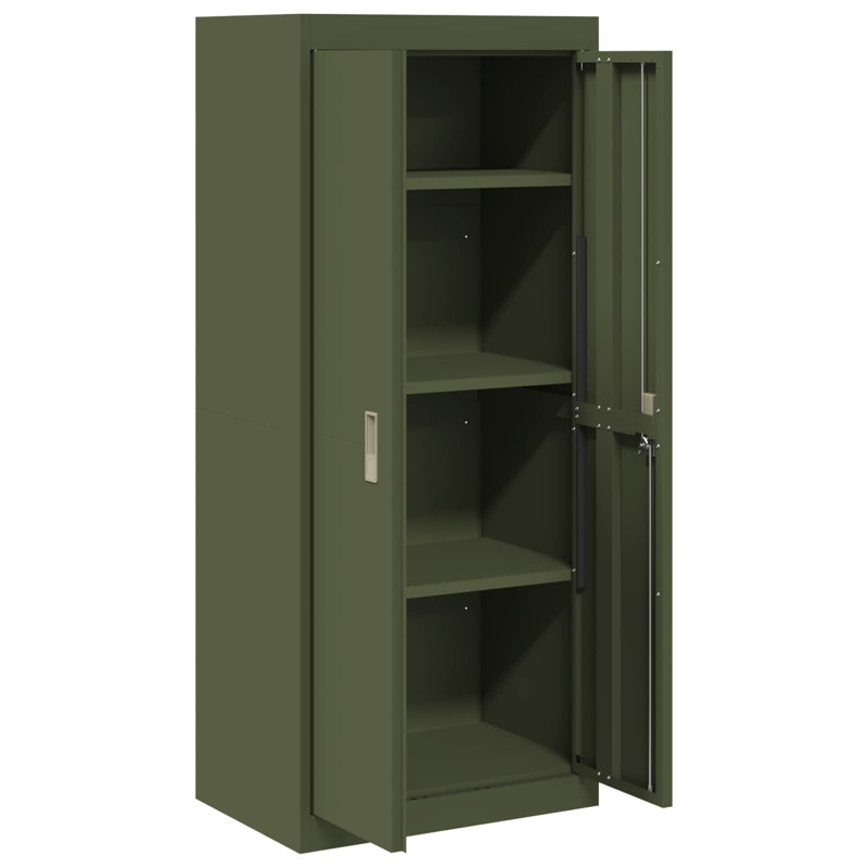 Storage Cabinet, Olive Green