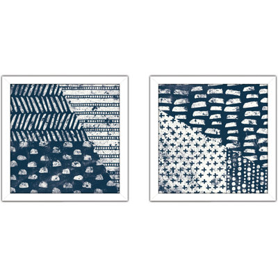 " Mark Making Tile I " 2 - Pieces