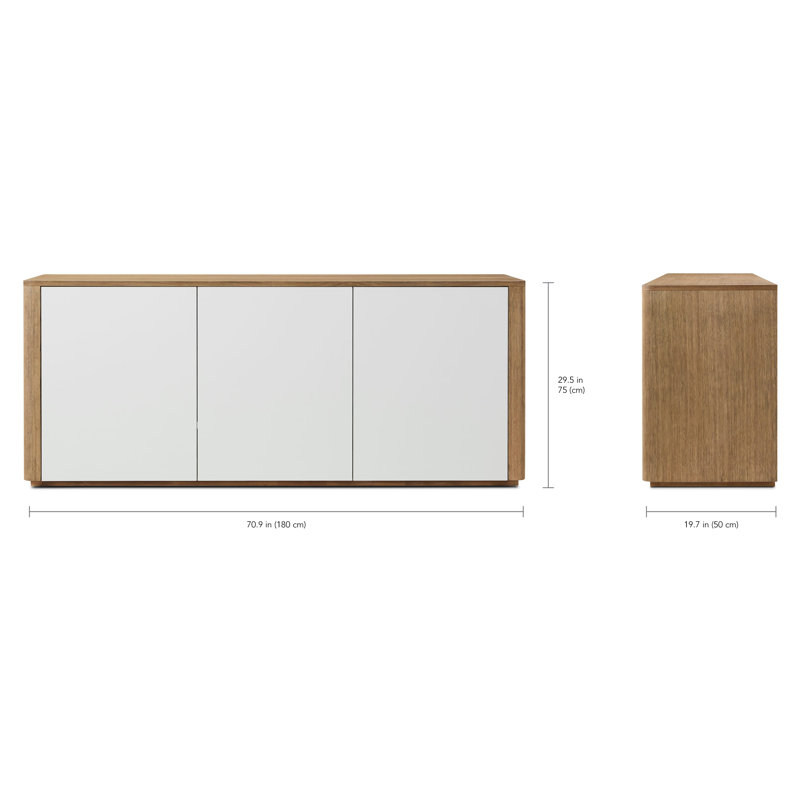 Seoul 70.87'' W Sideboard, Natural