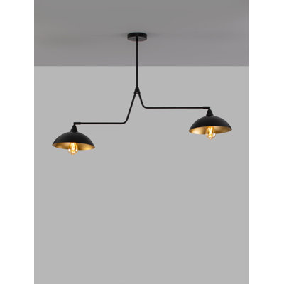 Rozita Aluminium Semi Flush Mount