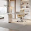 Bureau de luxe en pierre frittée clair-258948079