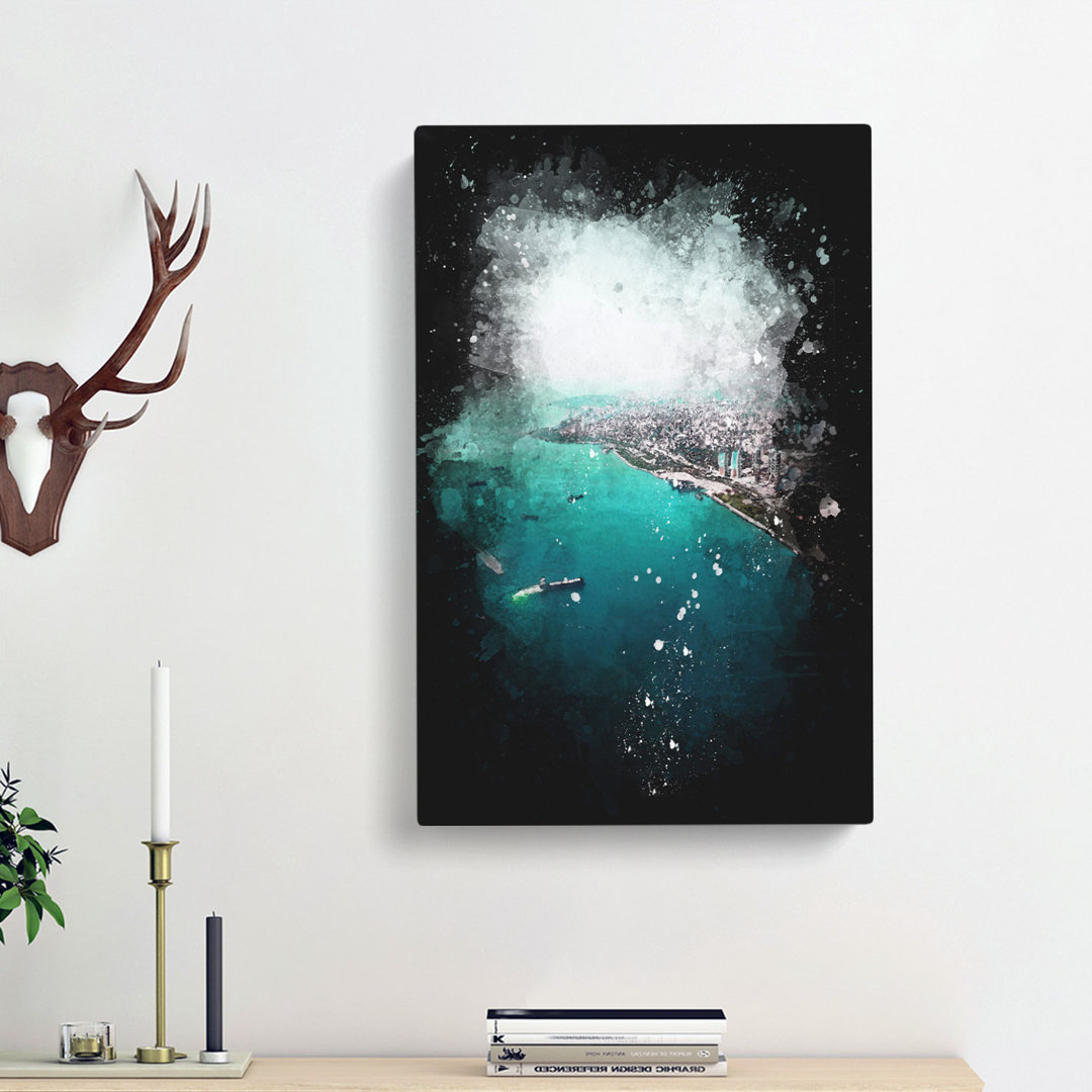 Birds Eye View of Turkey - Wrapped Canvas