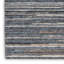 Tapis rayé bleu contemporain fait à la main Rennes-974335145