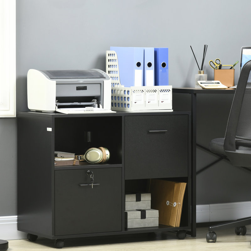 Maianh 31.5'' Wide 2 -Drawer Mobile File Cabinet
