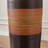 Aaban 24" Handwoven Pvc Rattan Floor Vase, 3-tone Sunset Gradient Finish, Boho Large Decorative Vase-2021968036