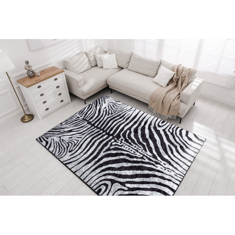 Miro Animal Print Area Rug, Rectangular 200 x 290cm