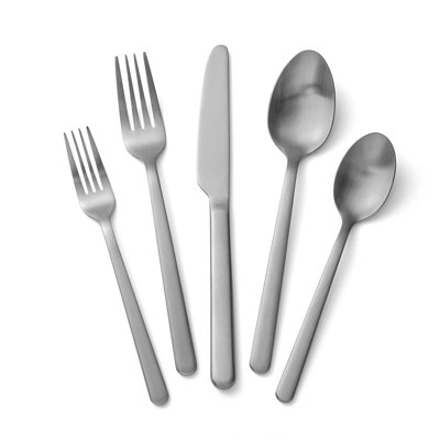 30 Pieces Flatware Set 18/10 Stainless Steel Silverware Service for 6 -  Latitude Run®, A4FD24CE2533495CB4D37138CE28320A