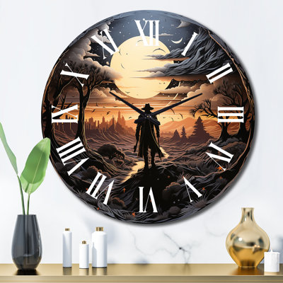 Metal Wall Clock