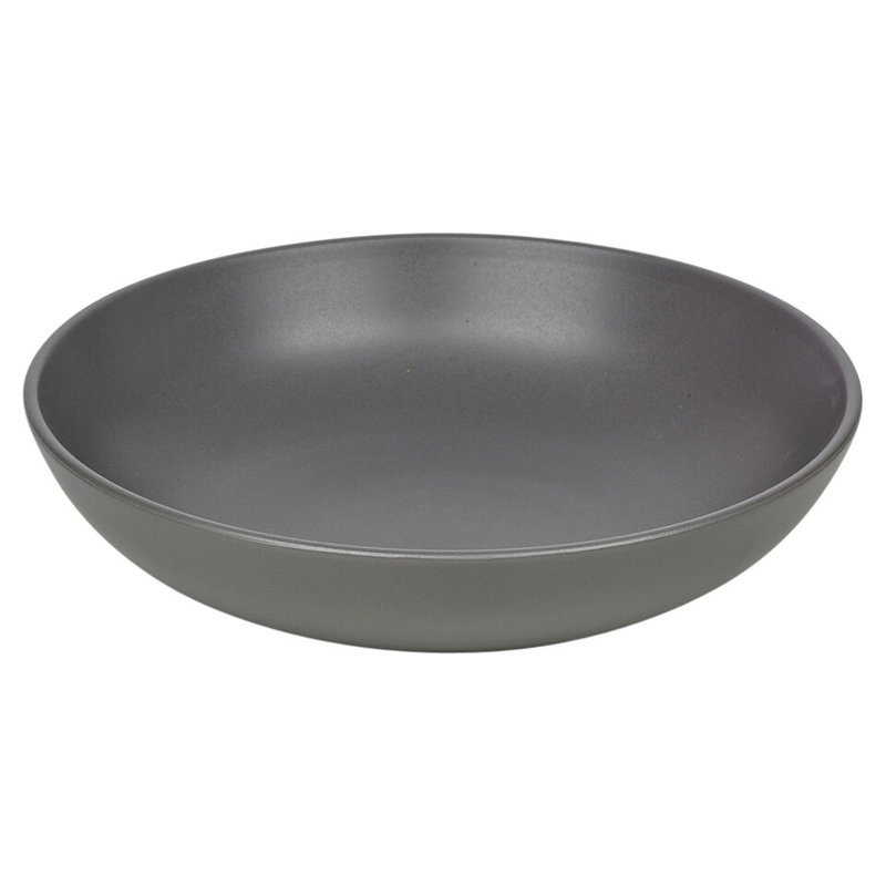 17 Stories Ceramic Serving Bowl, Grey
