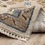 Tapis traditionnel ivoire / multicolore en laine Gowen-1140569439