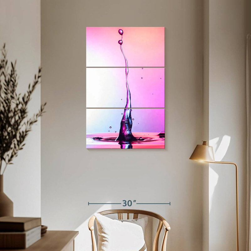 Beauté magenta Avery, H 57 po x l 36 po