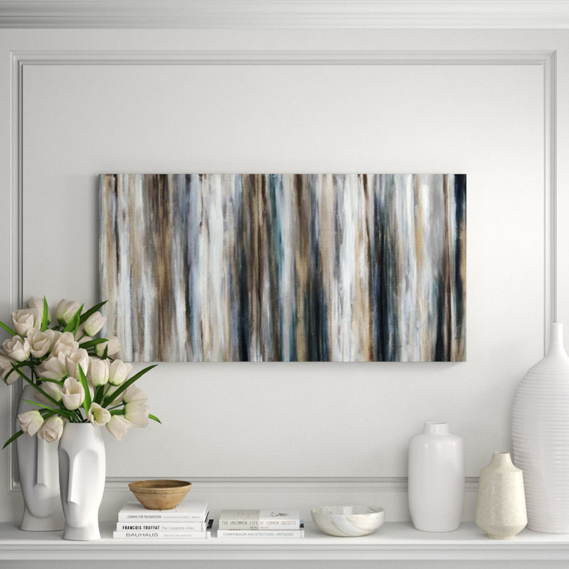 Over The Rain Print by Beverly Fuller, 30" H x 59" W, Glass Coat