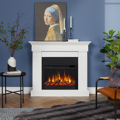 Foyer électrique mince 47 "Crawford par Real Flame