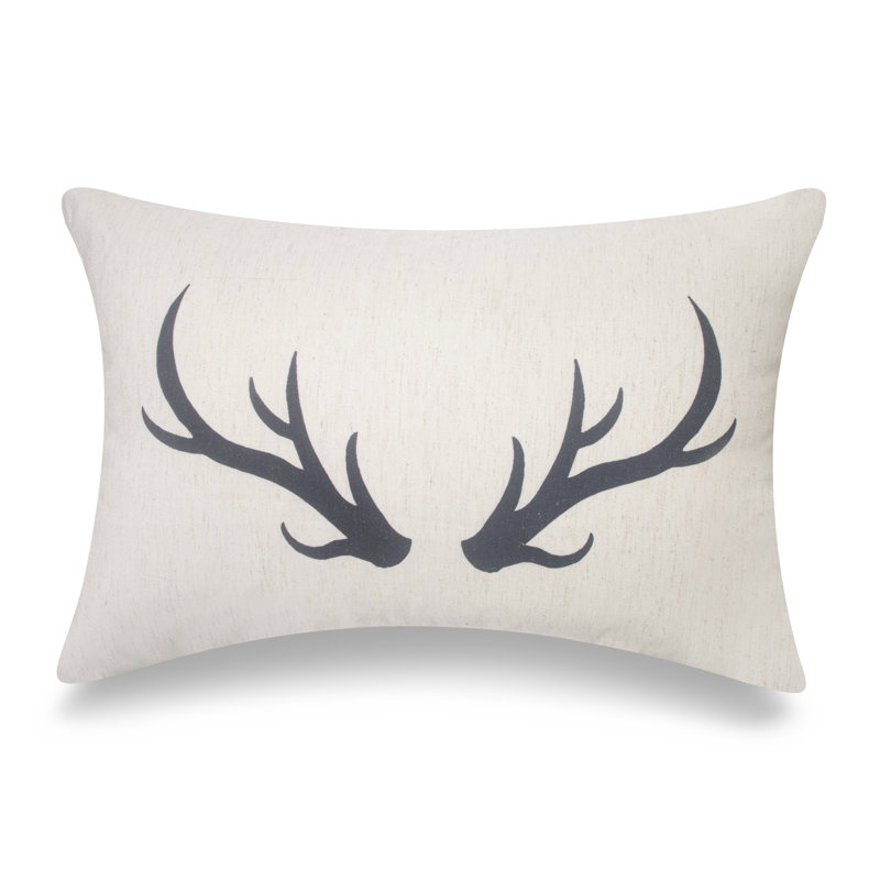 Coussin et housse de coussin rectangulaire, Mélange de duvet, 16 po x 24 po