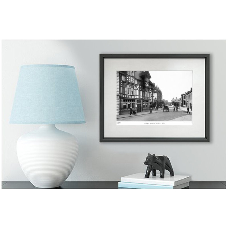 Rugby, North Street 1922 by Francis Frith - Single Picture Frame Print, 40cm H x 50cm W x 2.3cm D