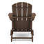 Chaise Adirondack pliable en PEHD Clitheroe-879525380