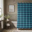 Azure Grid - Premium Shower Curtain-609383132