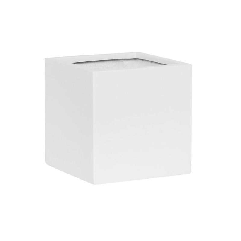 Fleur M, blanc mat, Blanc mat
