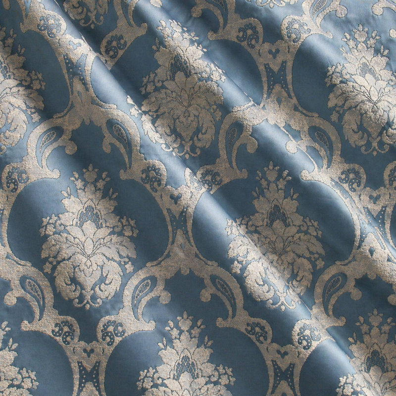 Textured Faux Silk | Katherine Fabric_KATHERINE, Ocean