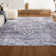 Tapis gris / mauve Didim Boho Medallion