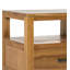 Madhu 50cm W Solid Wood Bedside Table