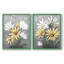 «Summer Daisies I», reproduction encadrée de qualité supérieure - prête à être accrochée - aucun clou requis - aucun clou requis-223019116-223019105