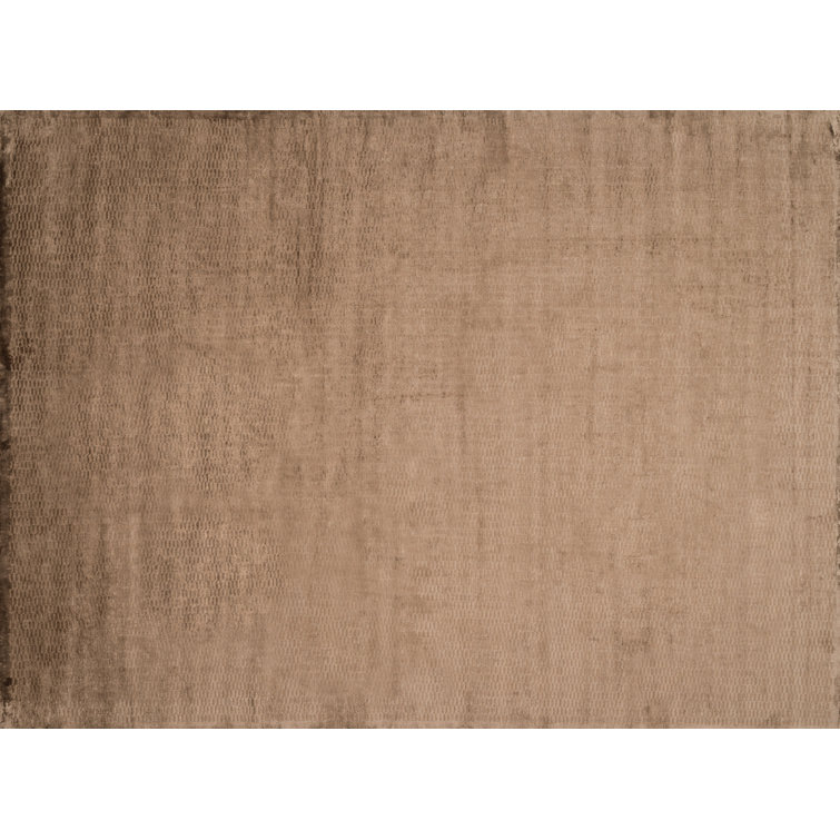 Viscose Geometric Indoor Rug