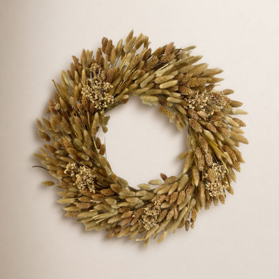 The Holiday Aisle® 21" Wheat Wreath