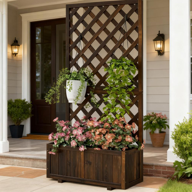 Raised Garden Bed (Brown)