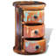 30cm W Solid Wood Bedside Table