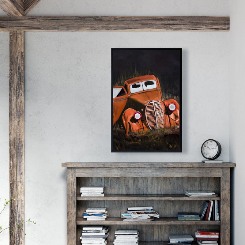 " Humpy Old Car By Night "