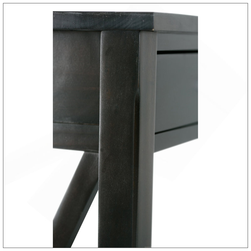 Kitchener - Console Sofa Table - Hickory Brown, Dark Brown