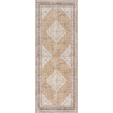 Tapis brun Albar