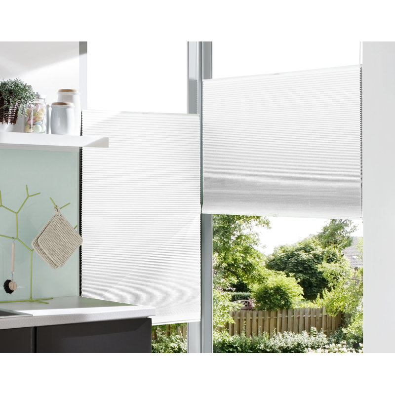 Cordless Blackout Cellular Shade, White, 75 x 130cm