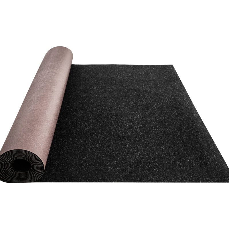 Tapis gris anthracite de qualité marine pour bateau 5,9 x 30 pi sans eau de surface et matériau 6 avec envers souple