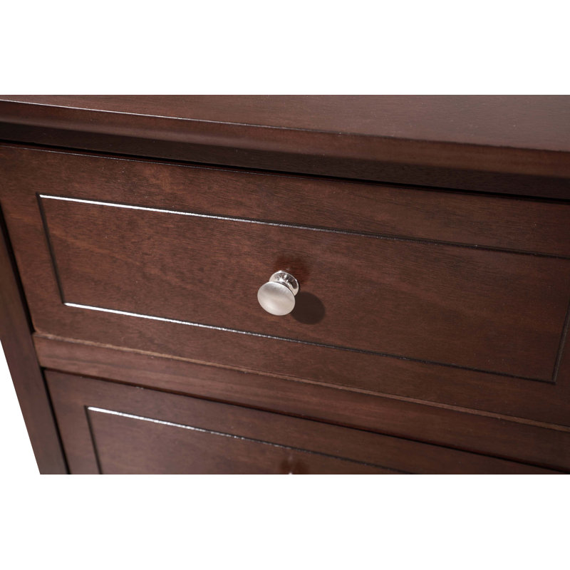 Emjay 3 - Drawer Nightstand, Cappuccino