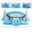 Multifunctional Jump 'N Slide Inflatable Bouncer For Kids Complete Setup With Blower - 198" X 180" Play Area - 96" Tall