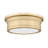 Mafalda 12 inch Modern Gold 1 Light Flush Mount-123223198