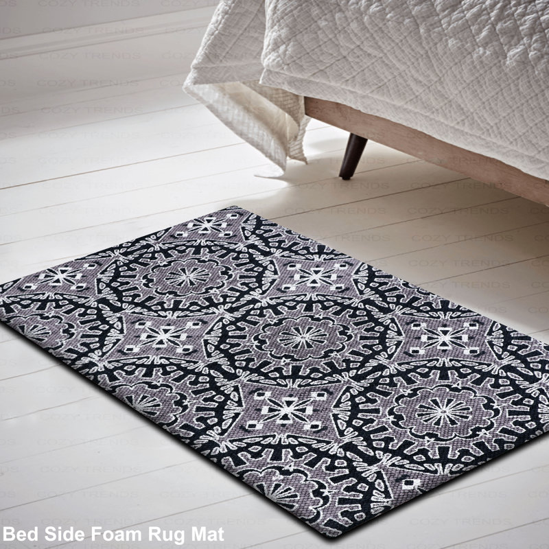 Geometric Anti-Fatigue Non-Skid Kitchen Mat