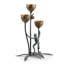 Frog and Flower Trio Candleholder