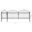 Woodby 505 cm W Gate Fencing-1468879586