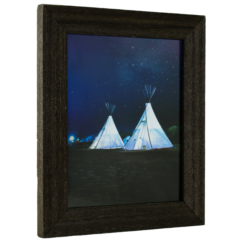 Cadre photo Escarcega, 24" x 36", Noir