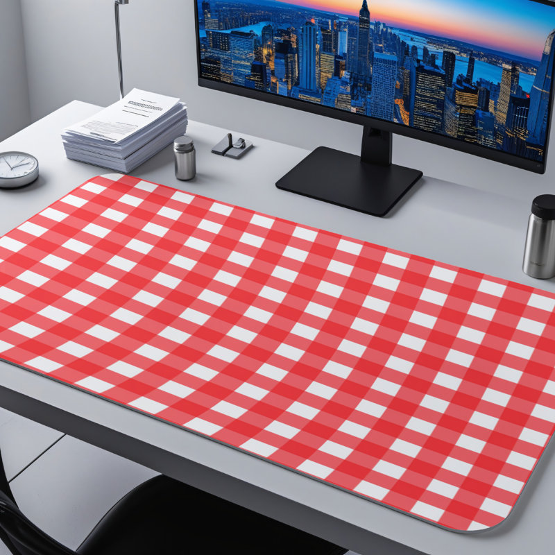 Polyester Desk Pad, 31.5x15.5