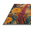 Tapis botanique brun lavable à la machine-875168827