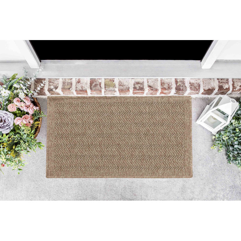 Whetzel Striped Area Rug, Rectangle 50 x 80cm